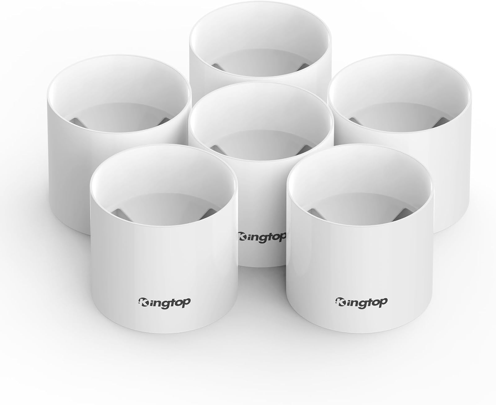 4 in Golf Hole Cup for Backyard Practice Putting Green, 6 Pack