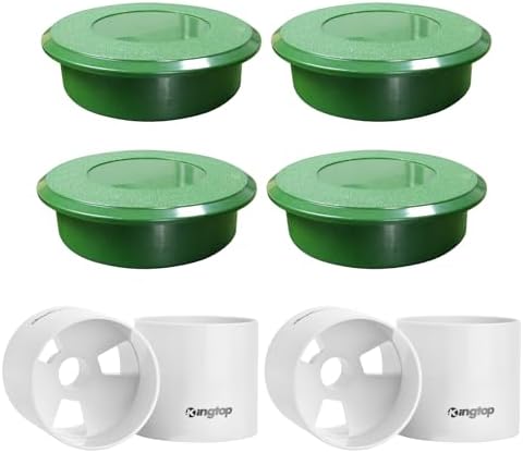 4Inch Golf Hole Cup with Hole Cover for Backyard Practice Putting Green
