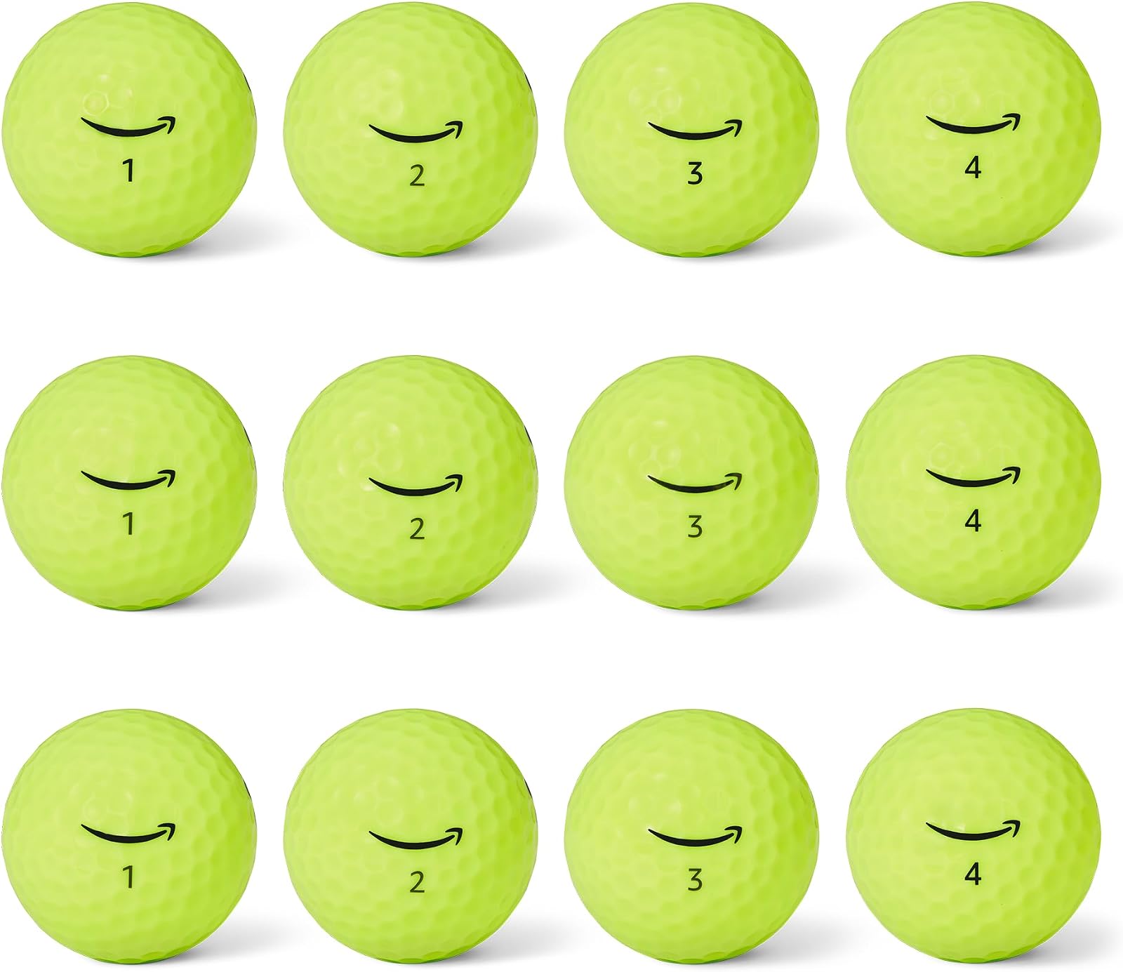6-Pack Rechargeable Golf Hole Light and 6 Glow in the Dark Golf Balls Bundle