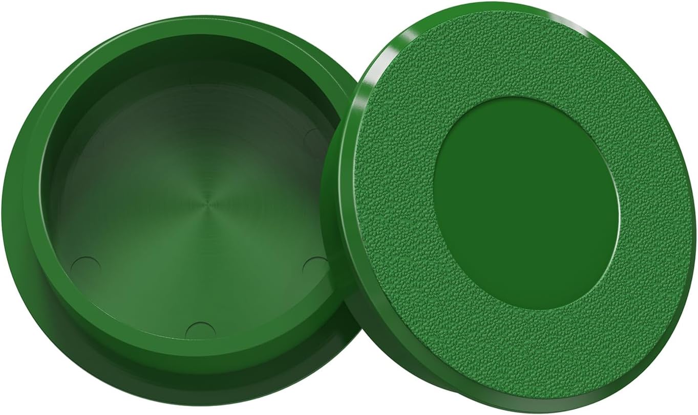 Golf Hole Cup Covers for Standard 4.25 in Cups, 2 Pack
