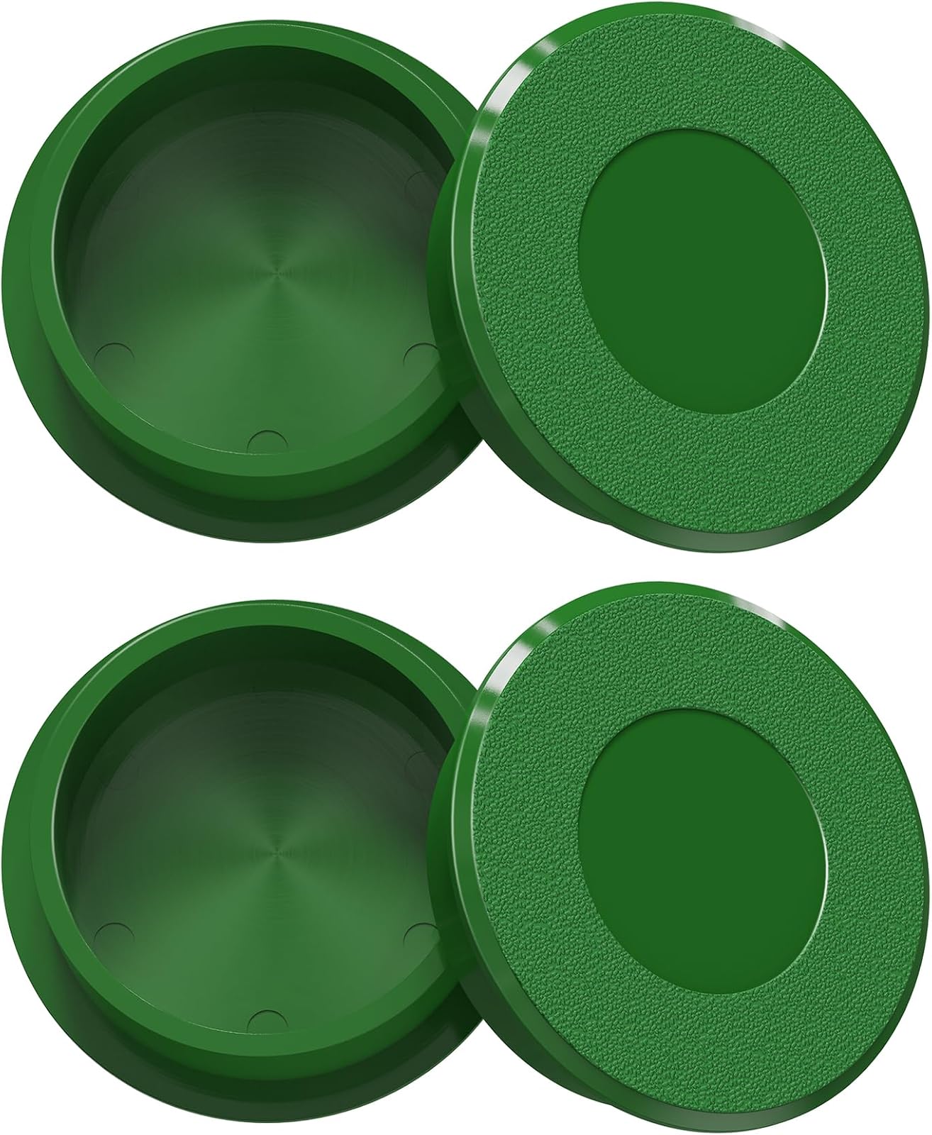 Golf Hole Cup Covers for Standard 4.25 in Cups, 4 Pack