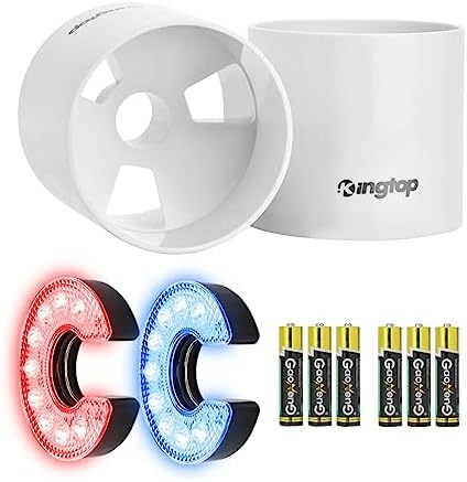 Golf Hole Cup with RGB Light, Backyard Practice Putting Green